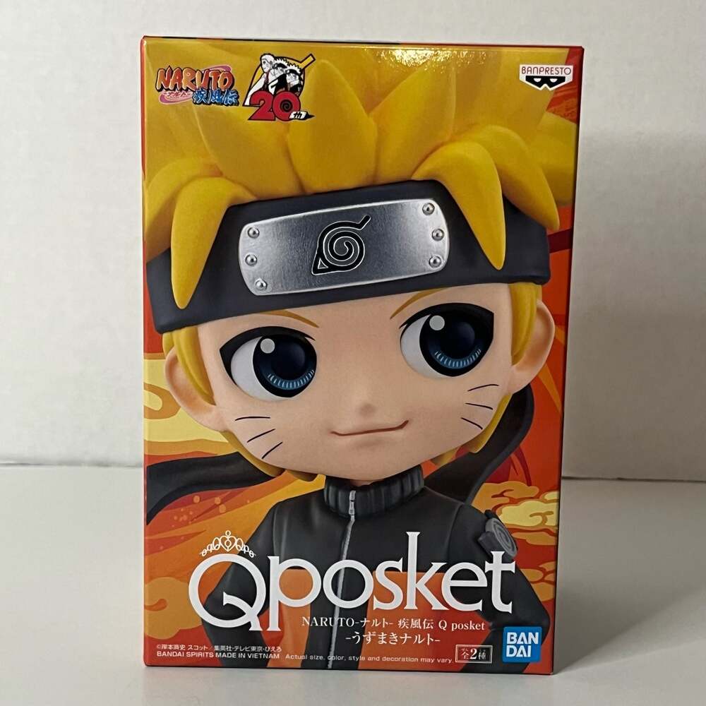 Banpresto Naruto Shippuden Q Posket Naruto Uzumaki Ver. A Figure